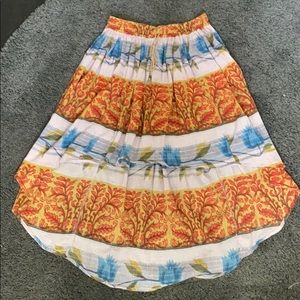Free People High Low Skirt